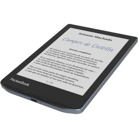 Pocketbook Verse Pro Color 6" Colour eReader in Stormy Sea, dark grey casing with colour e-ink display showing text content