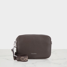 Logo-Strap Camera Crossbody Bag