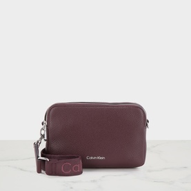 Logo-Strap Camera Crossbody Bag