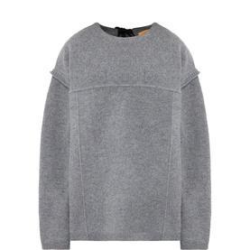 Felted Exposed Seam Sweater