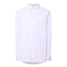 Solid Stretch Single-Cuff Shirt