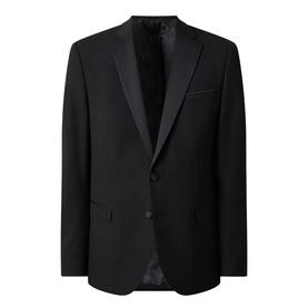 Single-Breasted Tuxedo Jacket