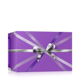 Clinique Smart Clinical Repair Wrinkle Correcting Cream Gift Set in purple gift box with silver ribbon bow