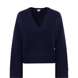 Rib-Knit Sweater