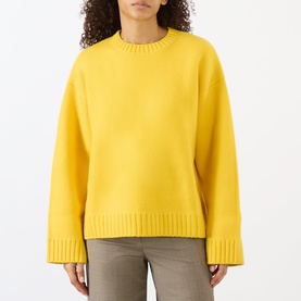 Double-Knit Oversized Sweater