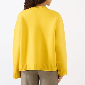 Double-Knit Oversized Sweater