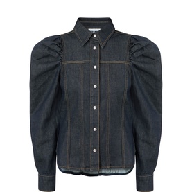 Slub Puff Denim Shirt