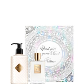 Kilian Paris Good Girl Gone Bad Layering Gift Set with eau de parfum bottle, body lotion, and illustrated gift box