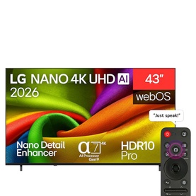 43 NANO 4K AI NU85 Smart TV