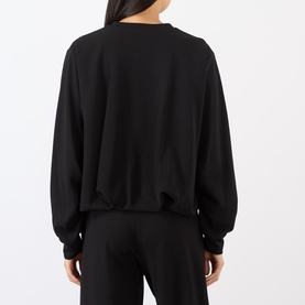 Solid Relaxed-Fit Sweater