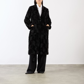 Faux Fur Long Coat