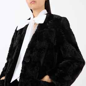 Faux Fur Long Coat