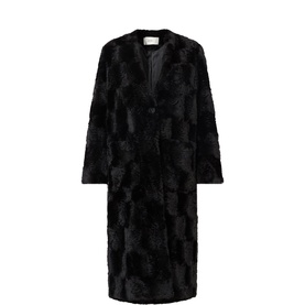 Faux Fur Long Coat