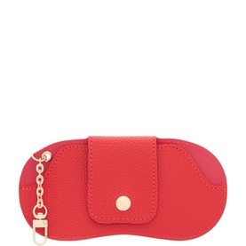 Clip-On Glasses Case Red