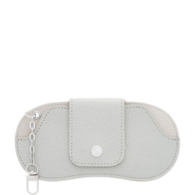 Clip-On Glasses Case Silver