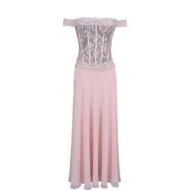Nerina Lace Corset Off The Shoulder Dress