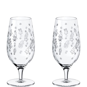 Toy's Delight Beer Glass, Set of Two