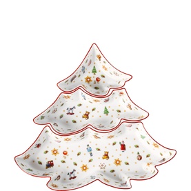 Toy's Delight Tree Three-Piece Dip Bowl Set