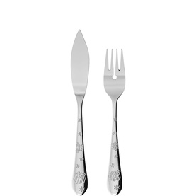 Toy's Delight Two-Piece Fish Cutlery Set