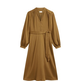 Katia Belted Flared Dress