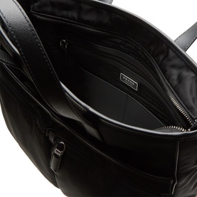 Tessuto Saffiano Shoulder Bag