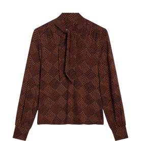 Tarini Tie Detail Printed Top
