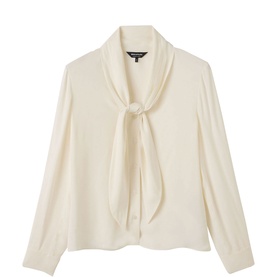 Tie Detail Crepe Blouse