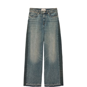 Mislav Low-Rise Oversized Straight Leg Jeans