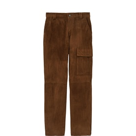 Sita Patch Pocket Leather Trousers