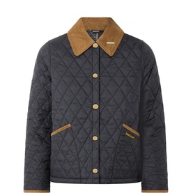 Liddesdal Diamond-Quilted Cropped Jacket