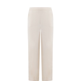 Satin Wide Leg Trousers
