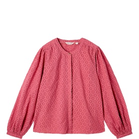 Lana Textured Jacquard Blouse