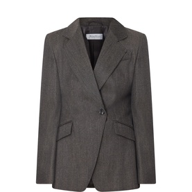 Neutro Fitted Single-Breasted Blazer