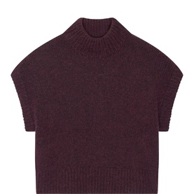 Fluff Turtleneck Knitted Top