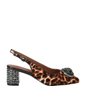 Chelsea Slingback Block Heels