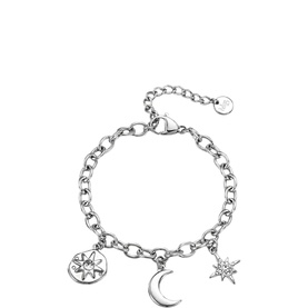 SMS Charm Chain Bracelet