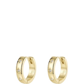 Written In The Stars Hoop Earrings