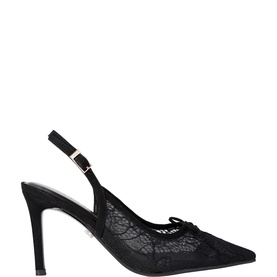 Positano Lace Slingback Pumps