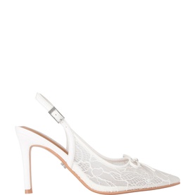 Positano Lace Slingback Pumps