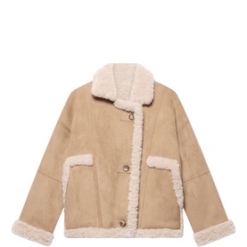 Faux-Fur Bonded Coat