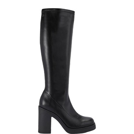 Twist Knee High Boots