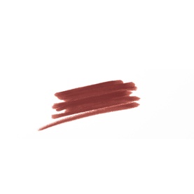 Victoria Beckham Lip Definer lip liner pencil swatch in warm rosy-brown tone, shown as pencil stroke and colour sweep.