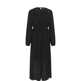 Mindy Polka Dot Flared Dress