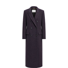 Darya Double-Breasted Longline Coat