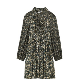 Kimia Floral Mini Flared Dress