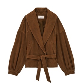 Manon Belted Suede Jacket