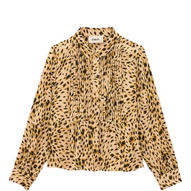 Hony Animal Ruffle Shirt