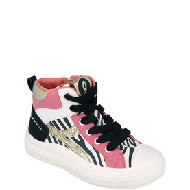 Leopard High Top Trainers