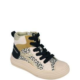 Zebra High Top Trainers