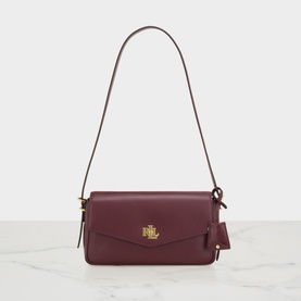 Monogram Leather Shoulder Bag